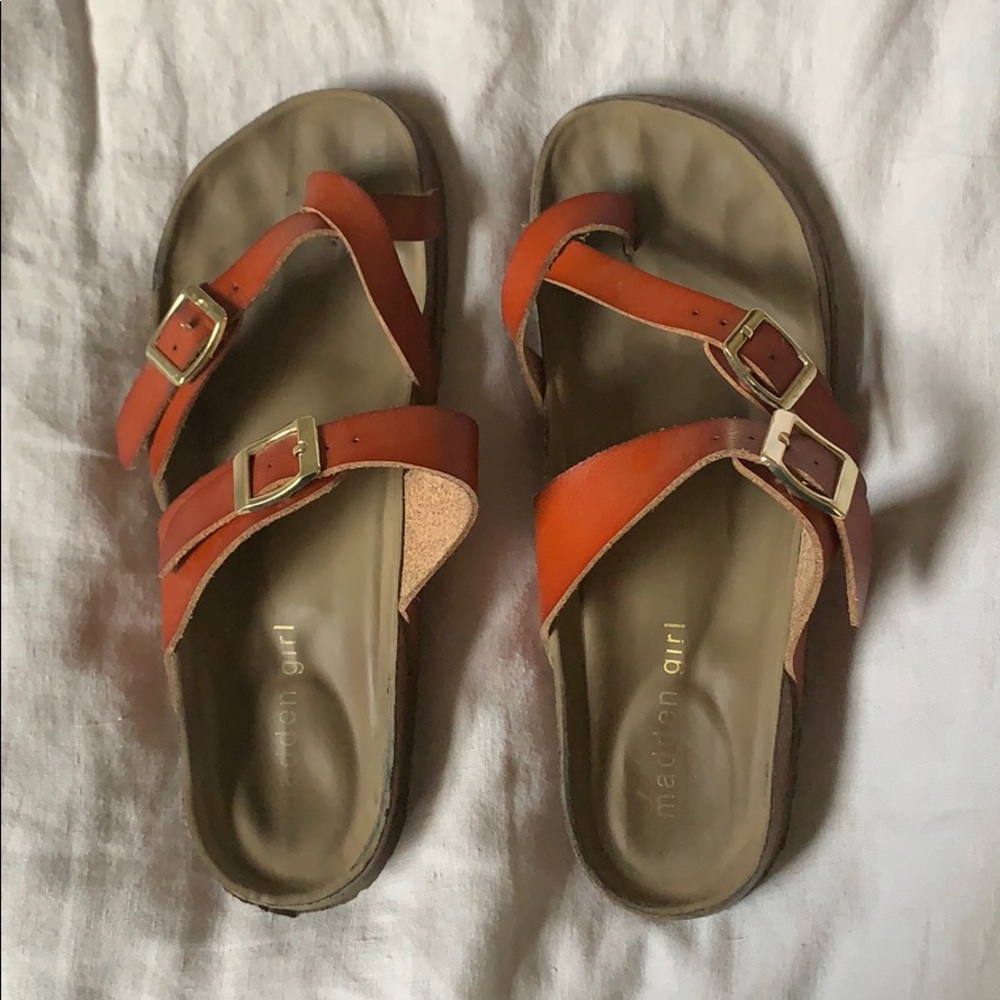 Madden girl Birkenstock style sandals
